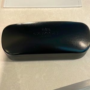 New Coach eyeglass case with cleaning cloth